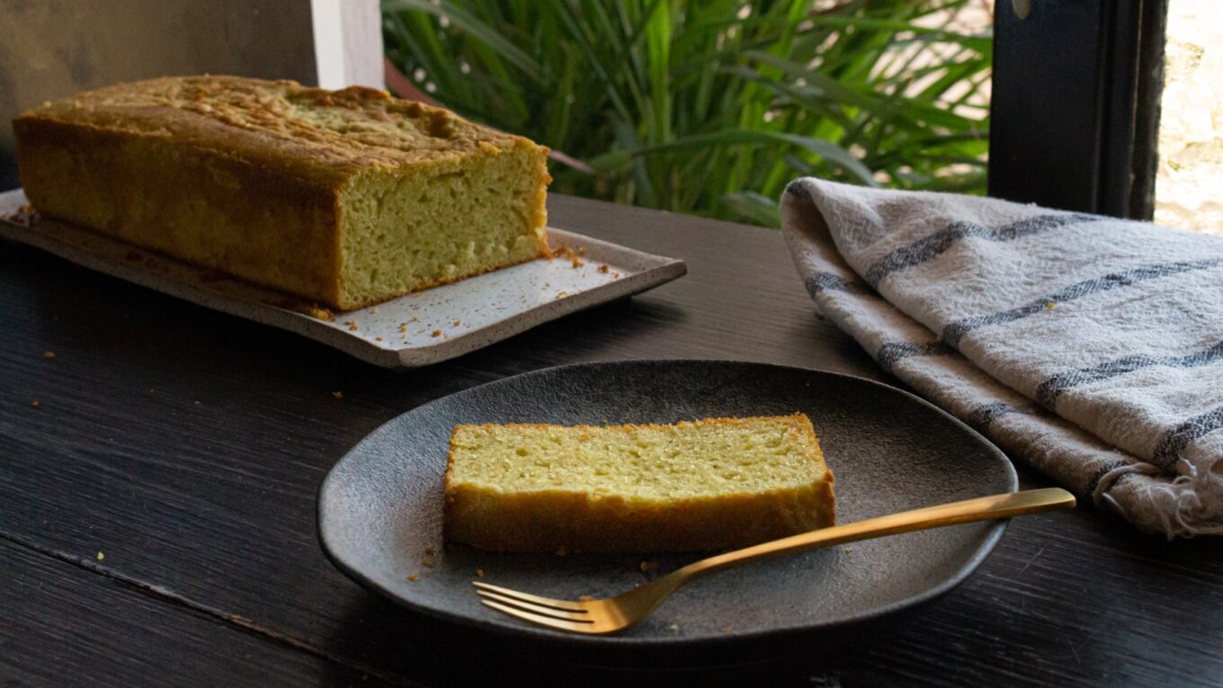 bolo de capim cidreira