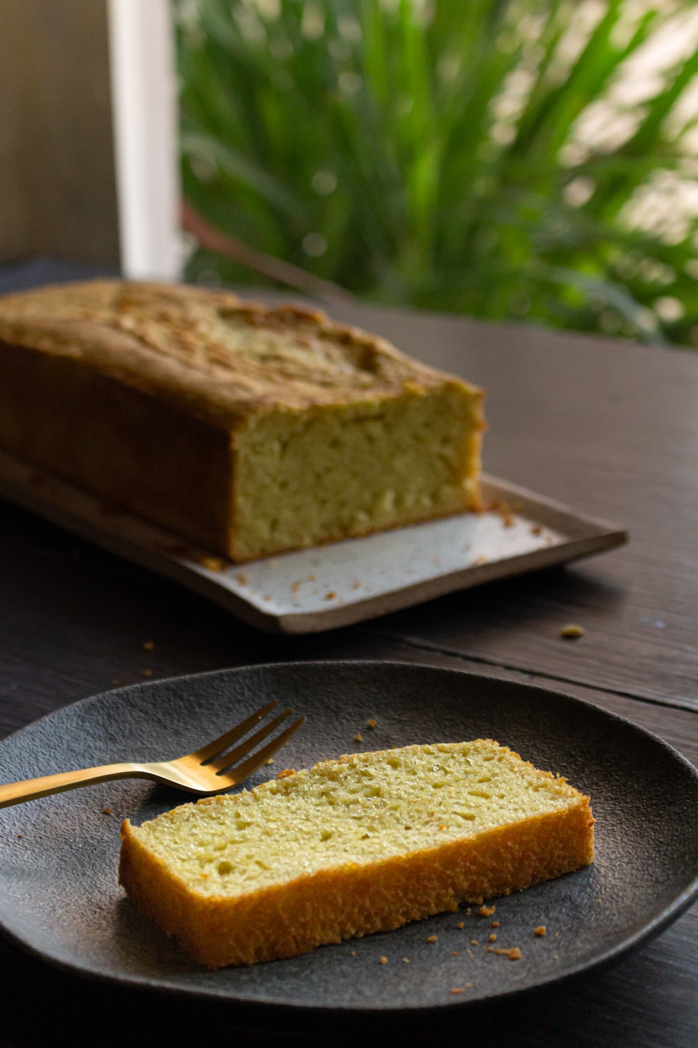 bolo de capim limão