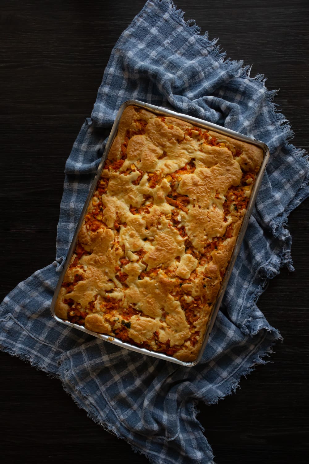 torta de liquidificador vista de cima