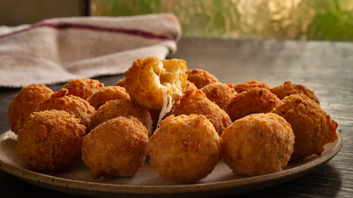 bolinhas de queijo