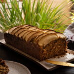 bolo de maçã verde