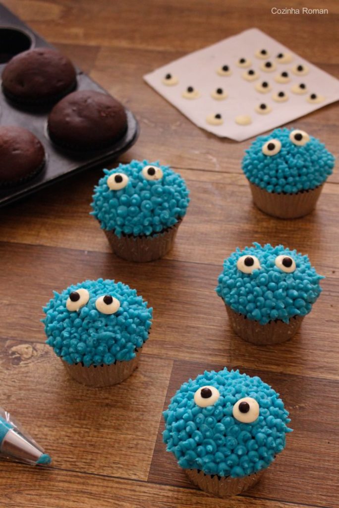 cupcakes monstros