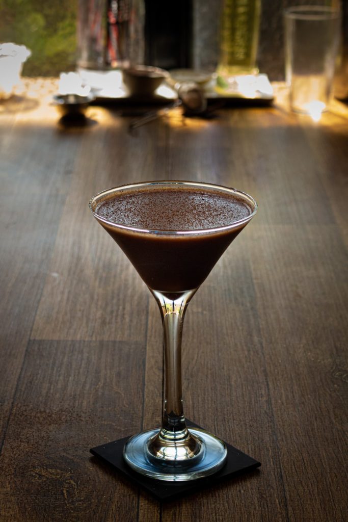 martini de chocolate