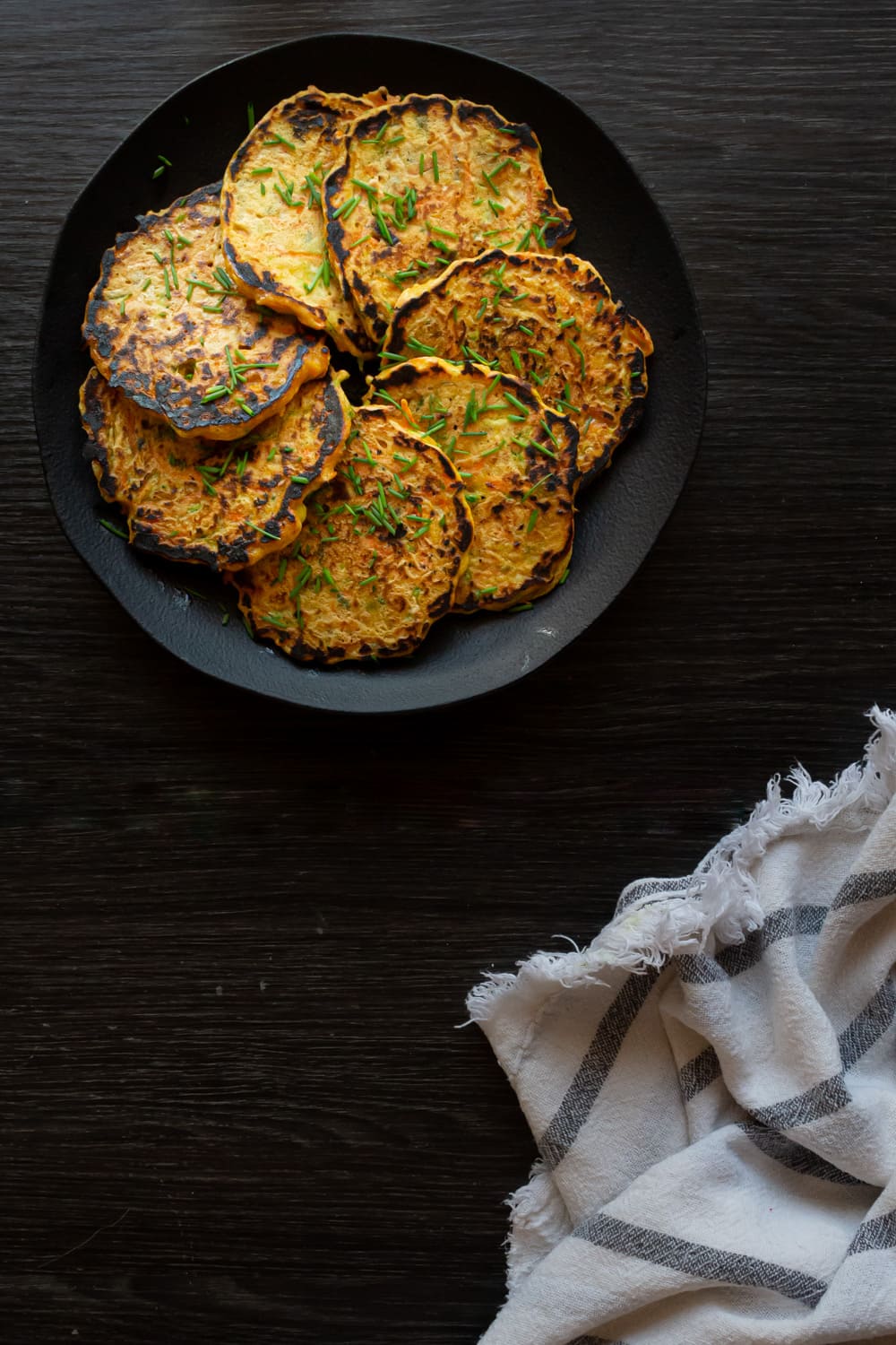 panquecas de vegetais