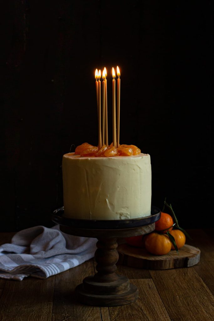 bolo de tangerina com queijo