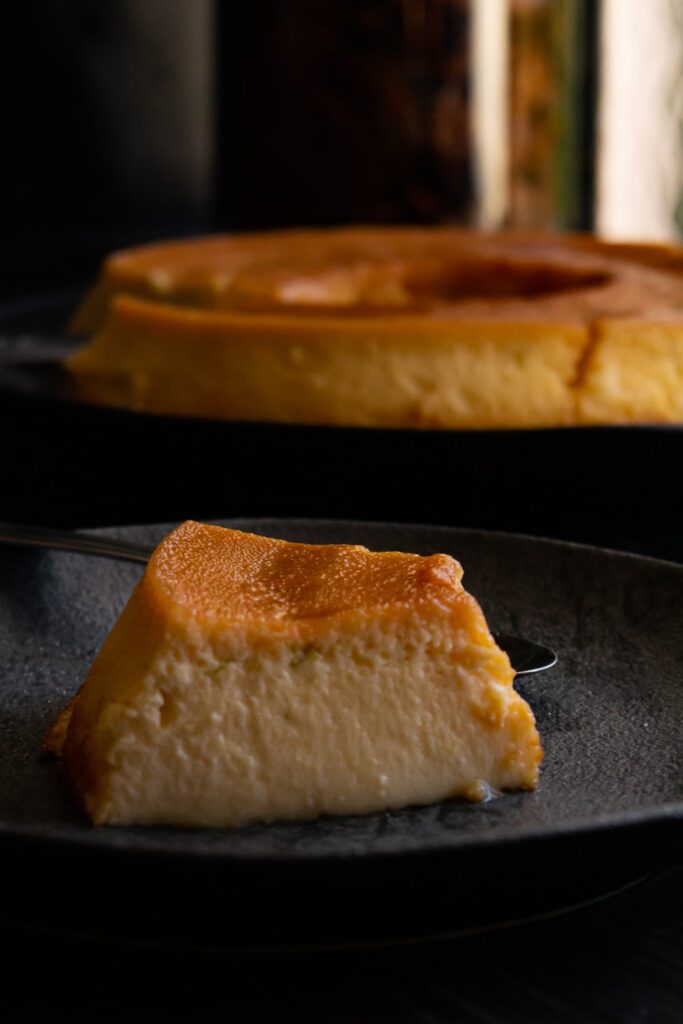 flan de queso