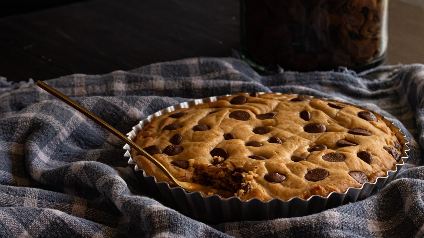 biscoito na forma de torta